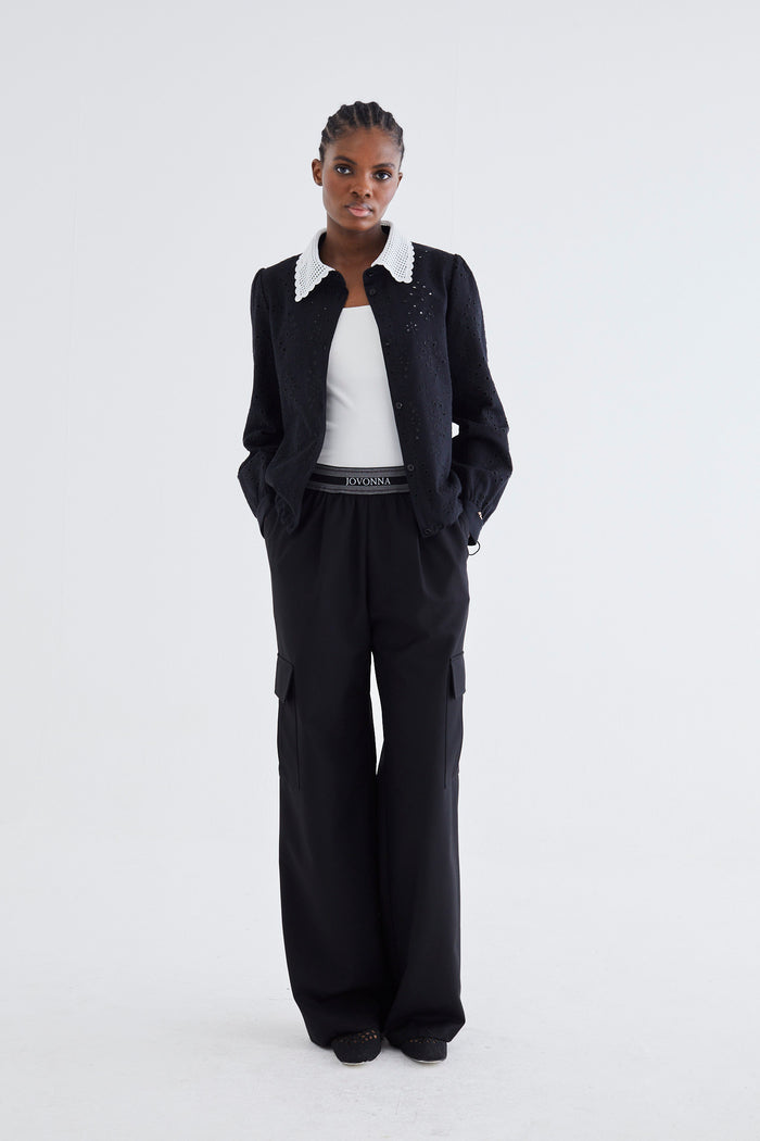 Jovonna London NIMAH TROUSERS BLACK
