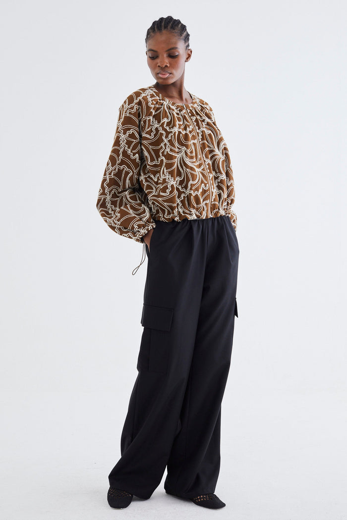 jovonna london NIMAH TROUSERS BLACK