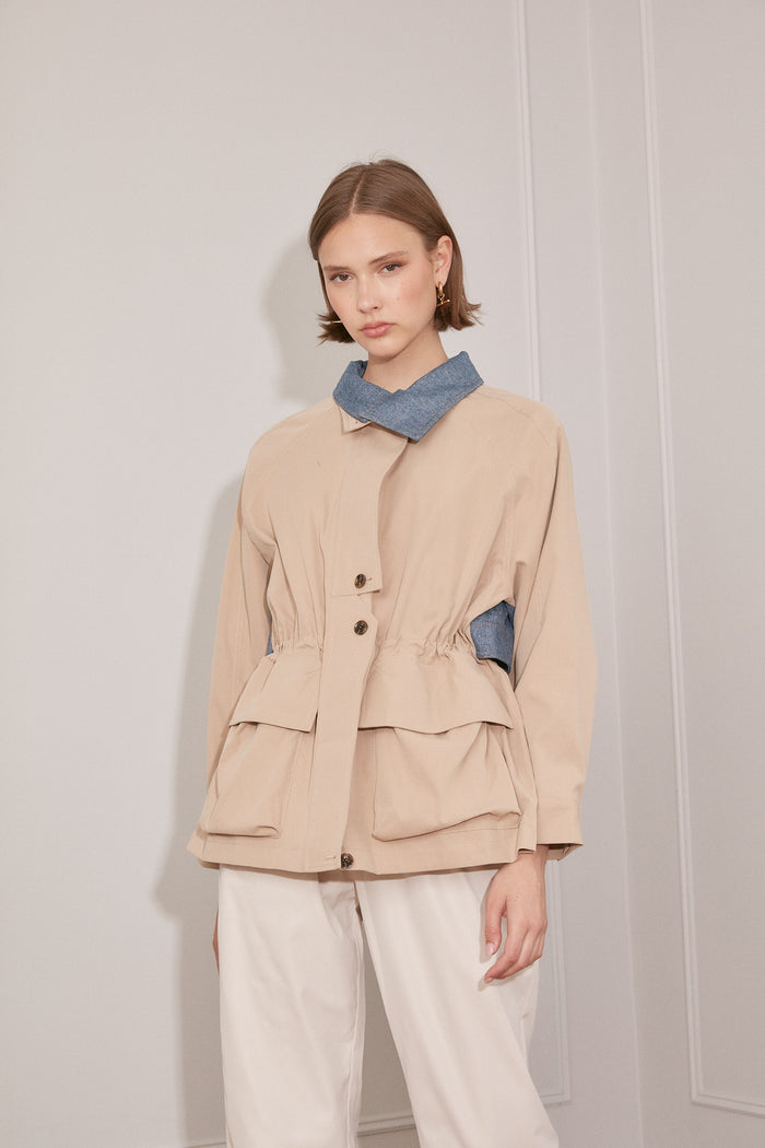 Jovonna London ROXY JACKET CREAM