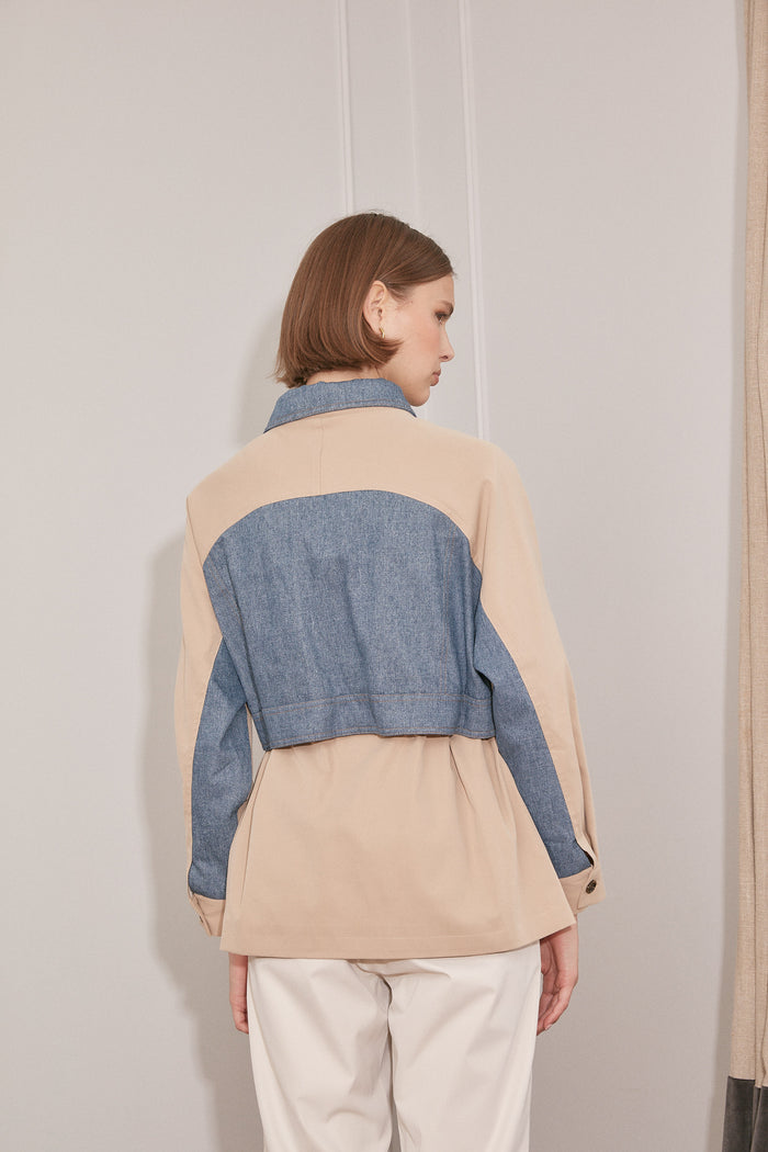 Jovonna London ROXY JACKET CREAM