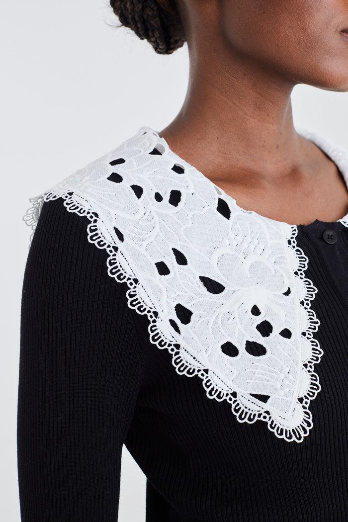 Jovonna London SENNA CARDIGAN BLACK