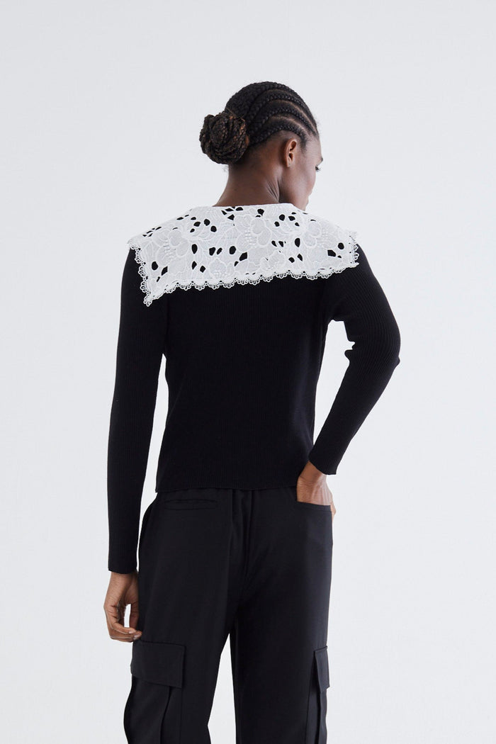 Jovonna London SENNA CARDIGAN BLACK