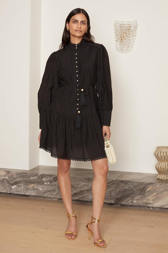 jovonna london THEO BLACK DRESS