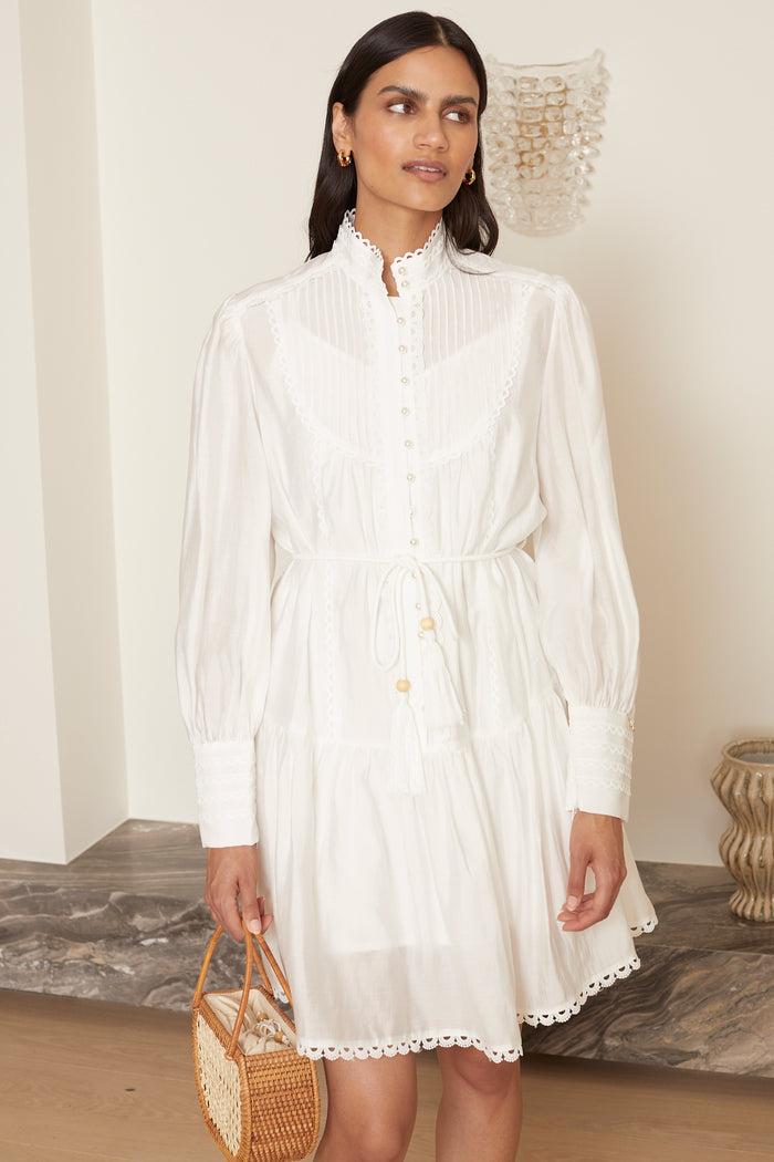 jovonna london THEO WHITE DRESS