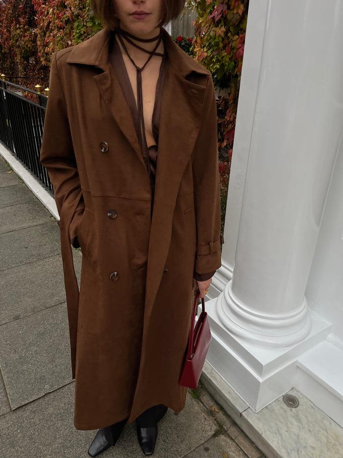 Jovonna London TOME JACKET BROWN