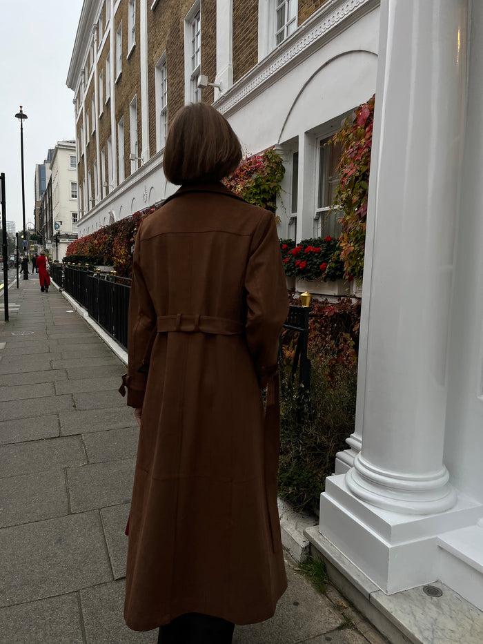 Jovonna London TOME JACKET BROWN