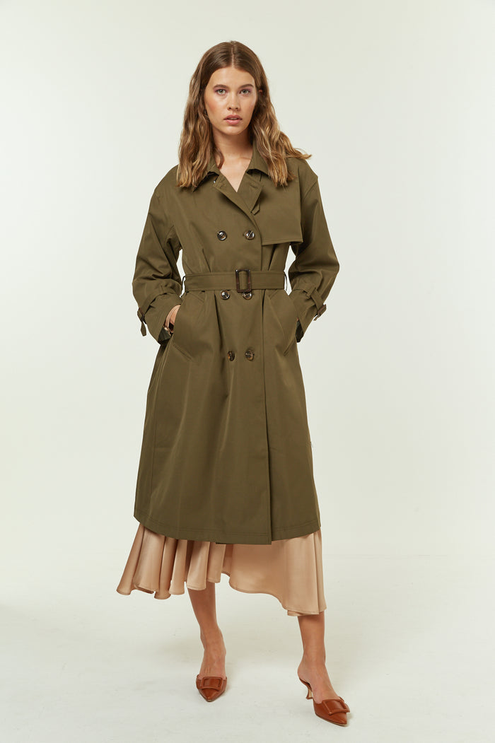 Jovonna London TOVALLO TRENCH KHAKI