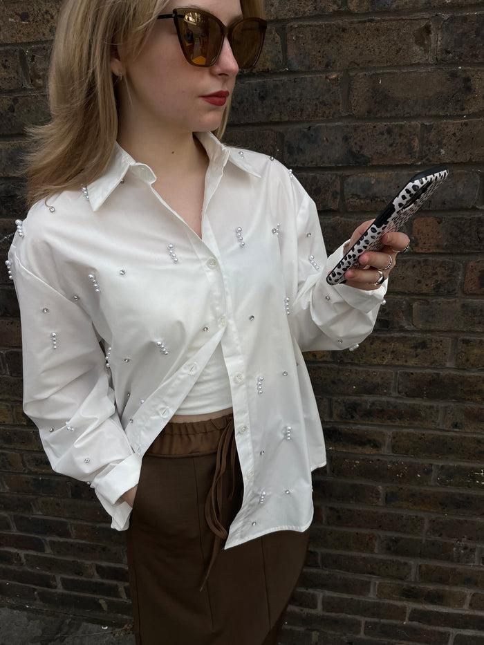 Jovonna London TWIK SHIRT WHITE