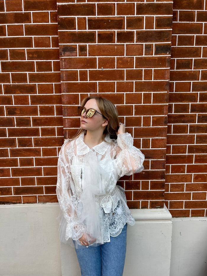 Jovonna London UTILITY LACE JACKET