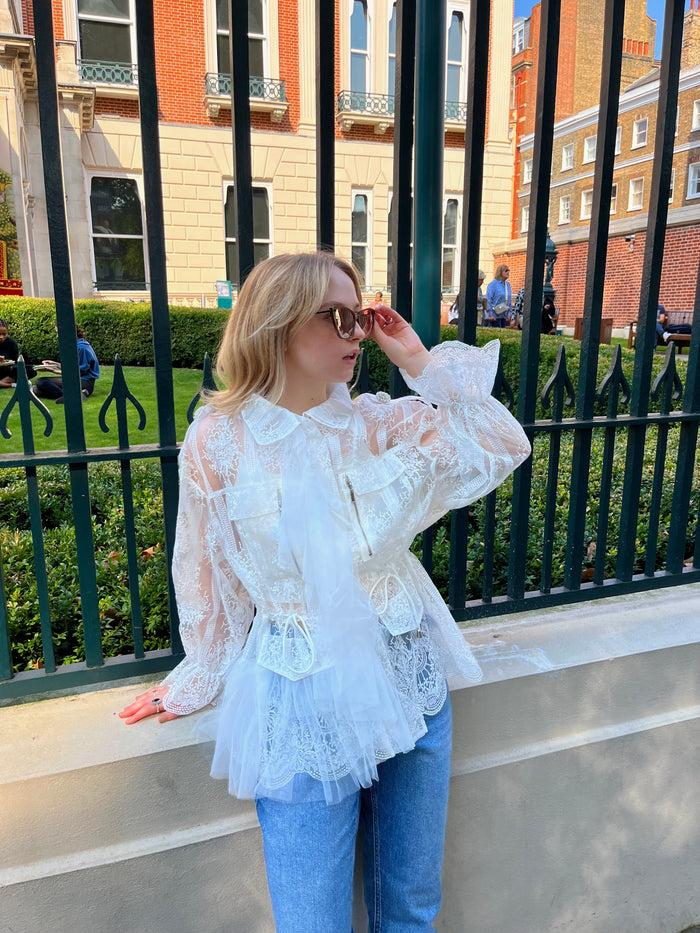 Jovonna London UTILITY LACE JACKET