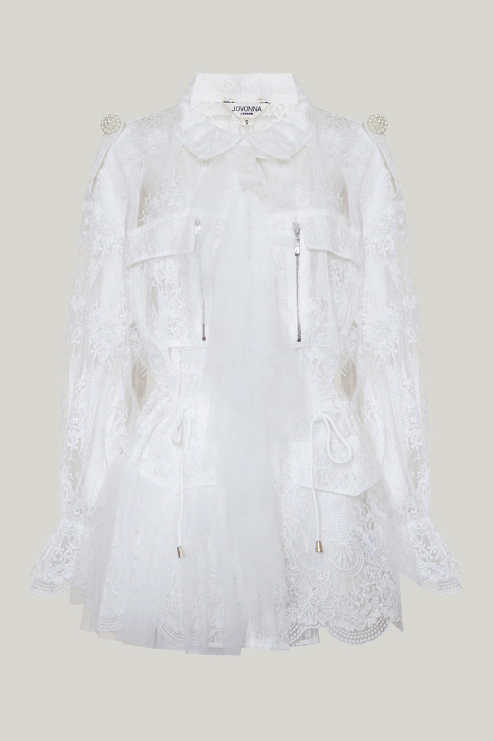 jovonna london UTILITY LACE JACKET