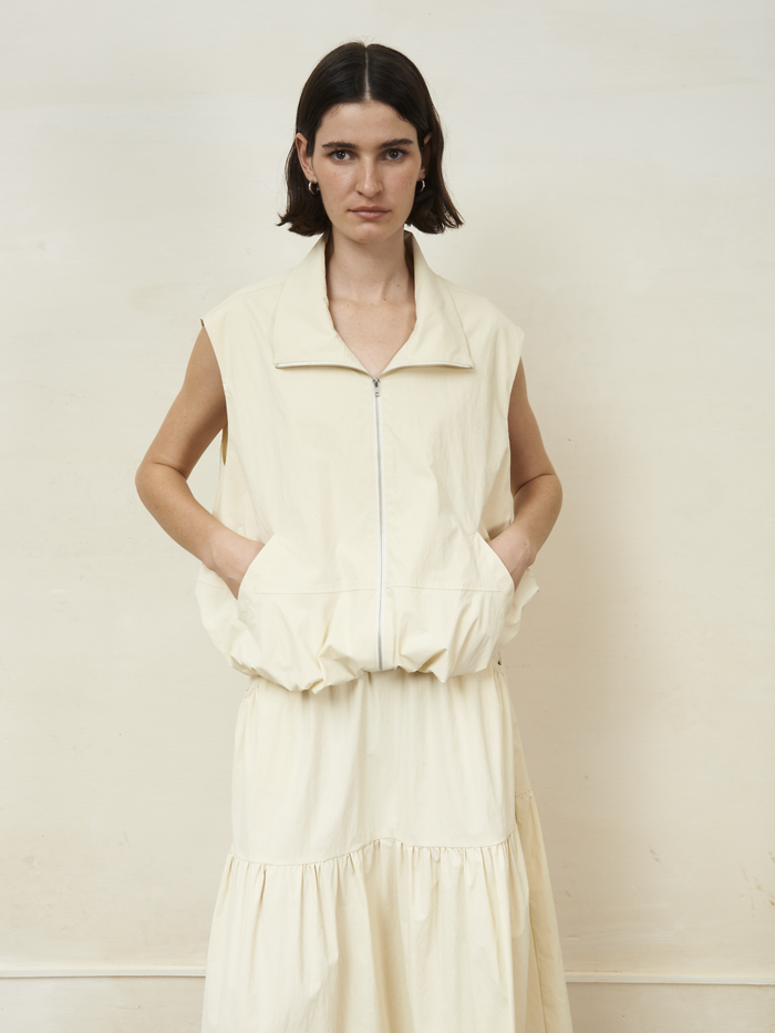 Jovonna London VELA JACKET CREAM