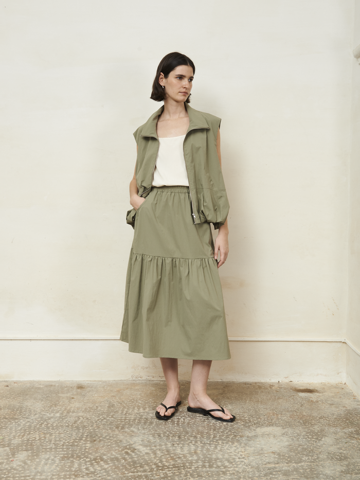 Jovonna London VELA JACKET KHAKI