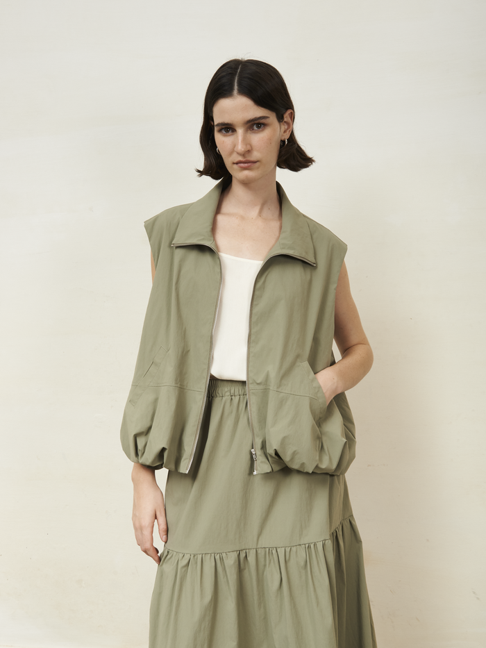 Jovonna London VELA JACKET KHAKI