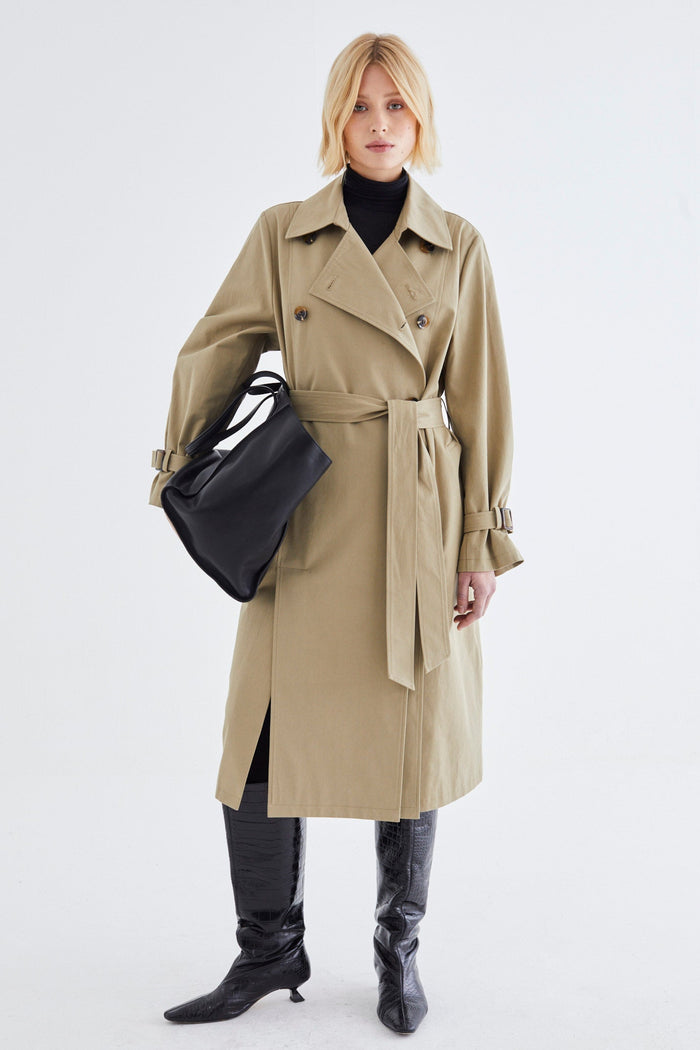 jovonna london WEYES TRENCH BEIGE