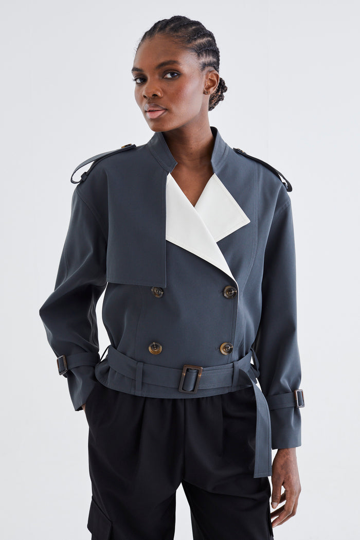 Jovonna London WYLIE JACKET GREY