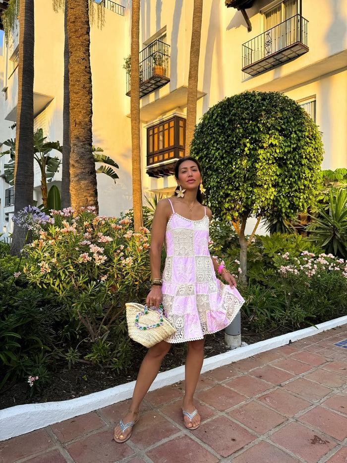 Jovonna London ZOEY DRESS MAUVE