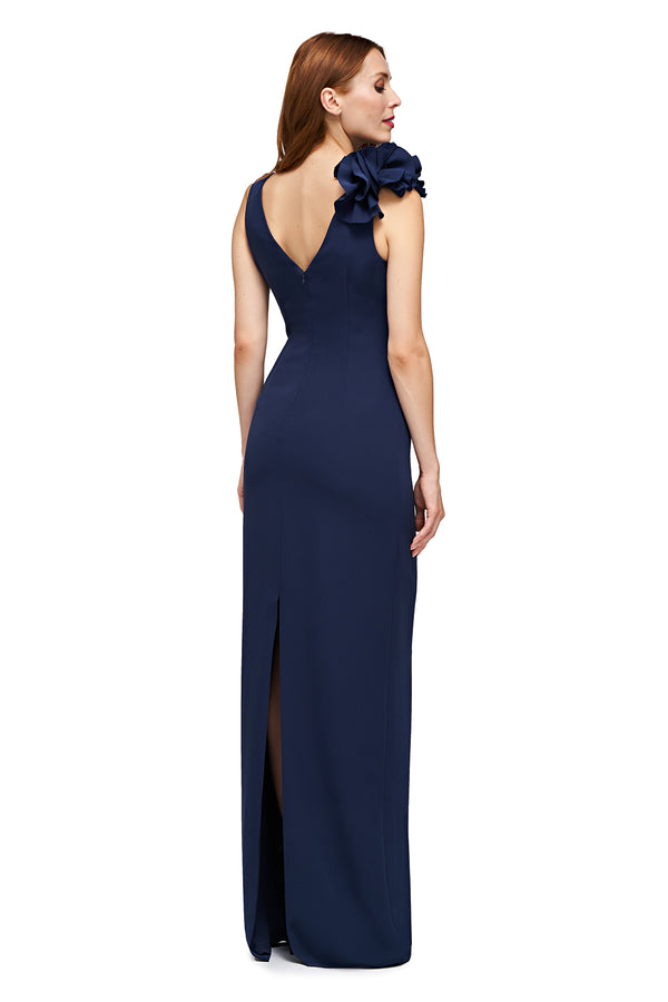 Js Collections Anais Gown Deep Navy