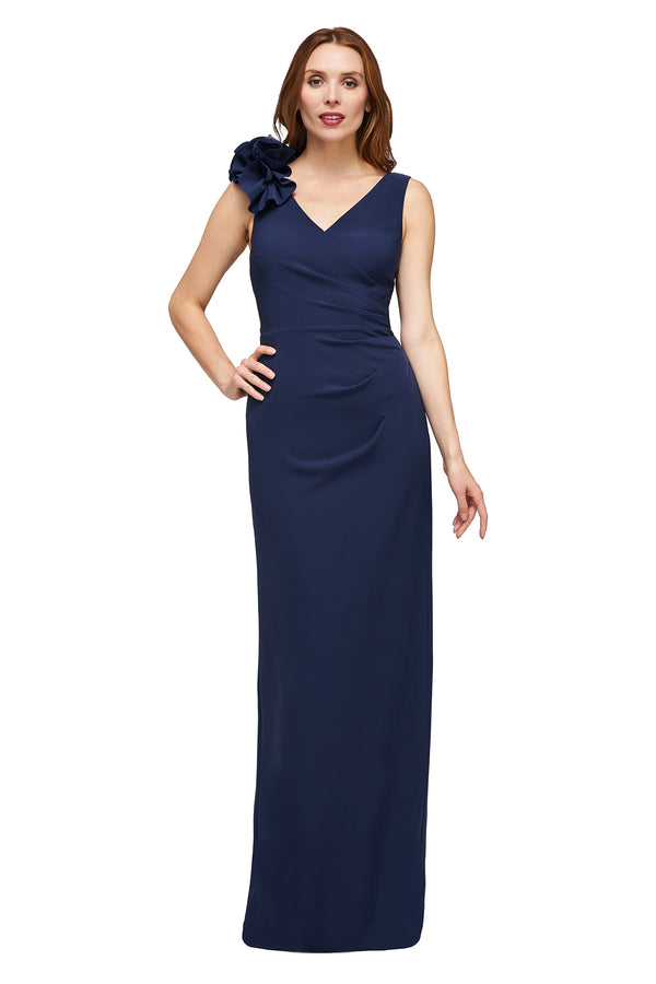 Js Collections Anais Gown Deep Navy