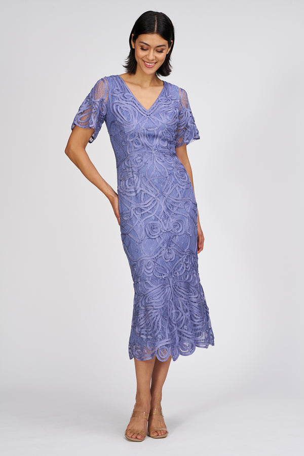 Js Collections Camila Soutache Tea Cocktail Denim