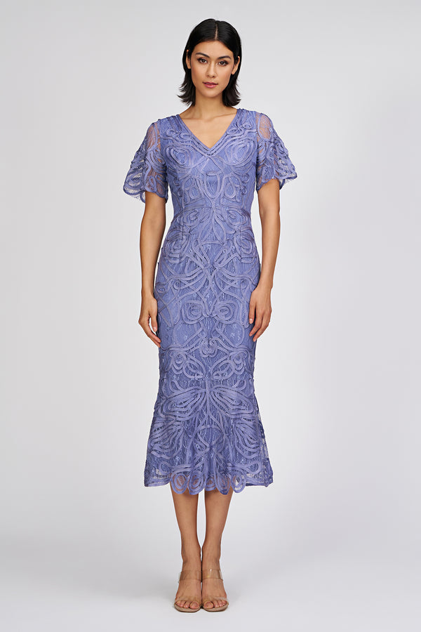 js collections Camila Soutache Tea Cocktail Denim