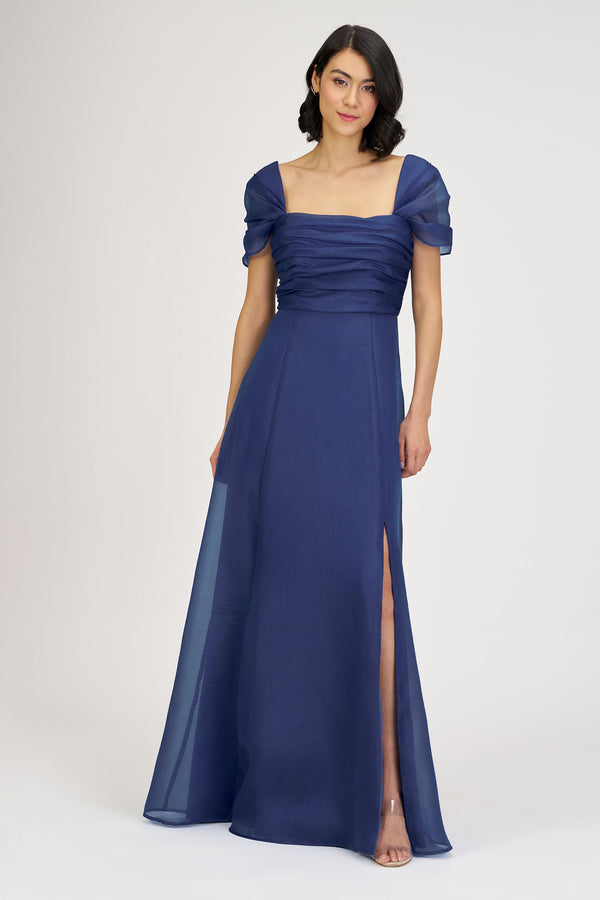 js Collections Jane A-Line Gown Twilight
