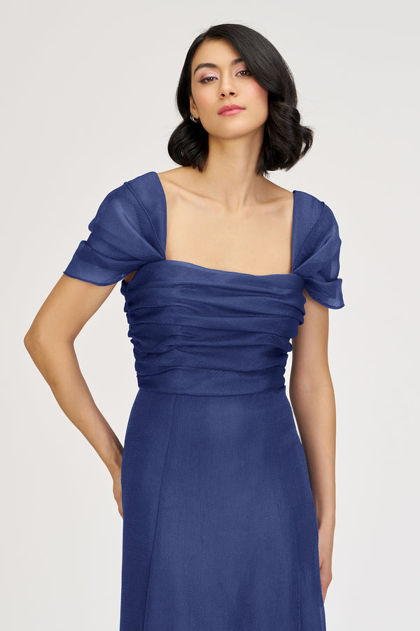 js Collections Jane A-Line Gown Twilight