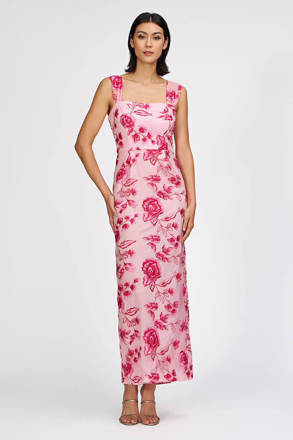 js collections Julieta Ankle Sundress Gown