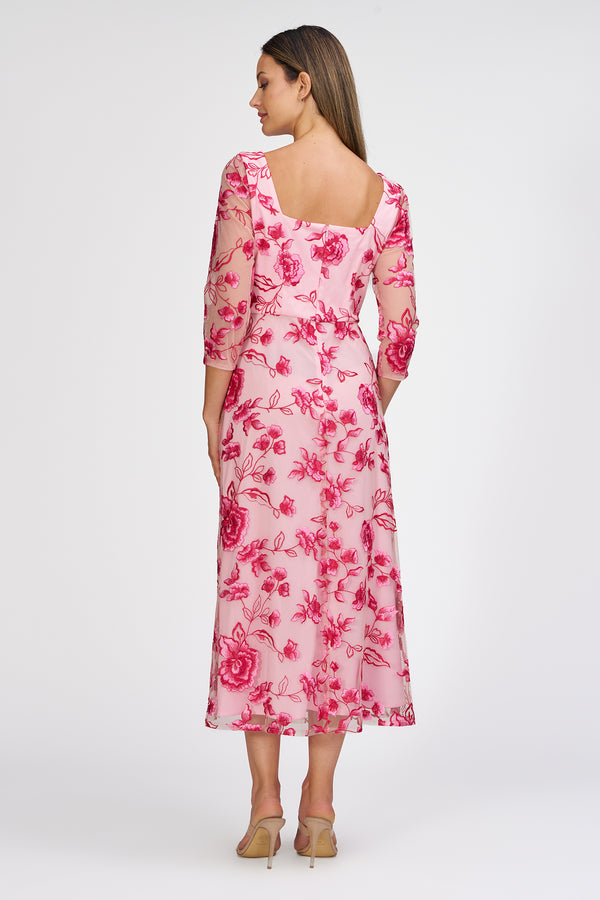 Js Collections Nadine Tea Length Cocktail