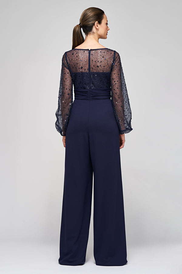 Js Collections Raelynn Jumpsuit Deep Navy