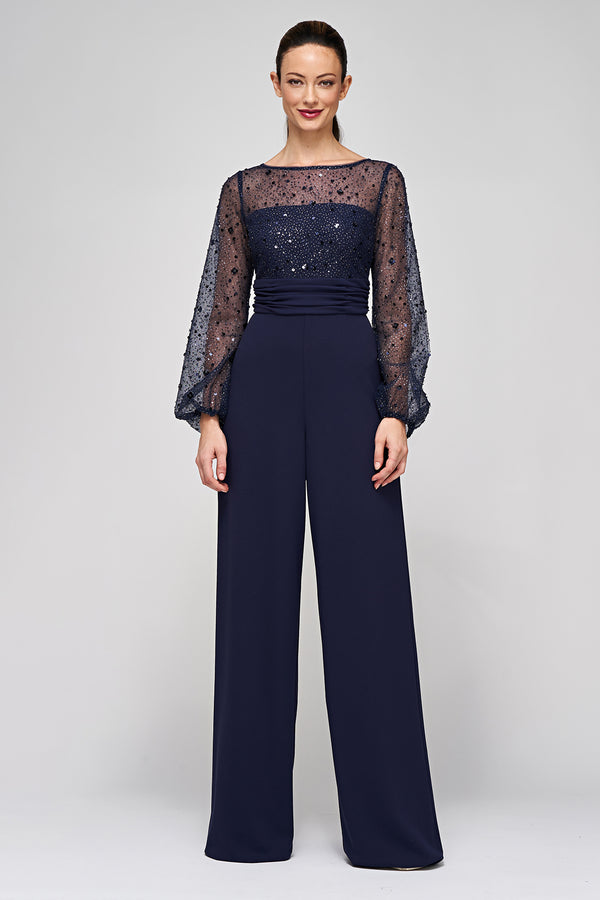 js collections Raelynn Jumpsuit Deep Navy
