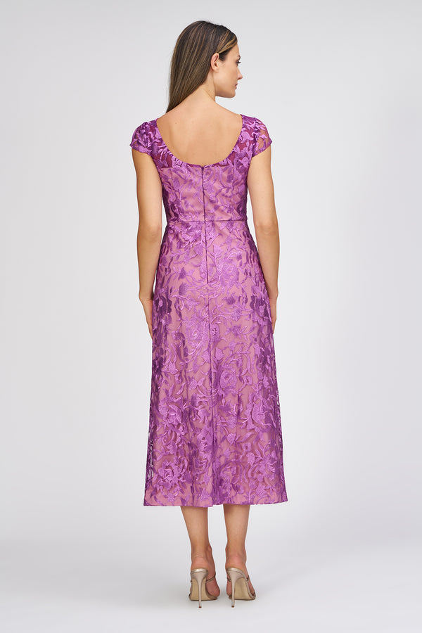 Js Collections Rylee A Line Cocktail Violet Rose