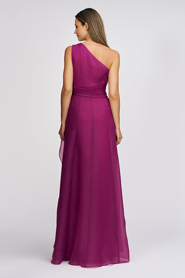 Js Collections Seraphina Organza Gown Violet Rose
