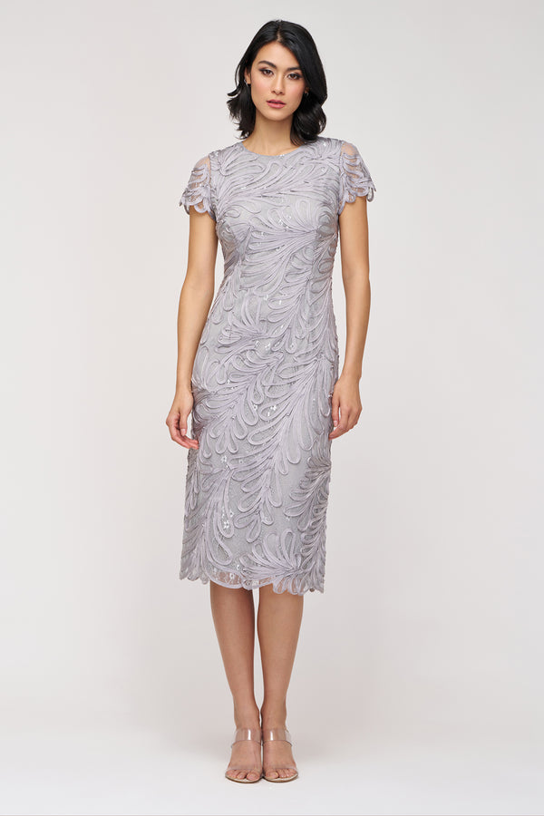 js collections Valencia Soutache Cocktail Pewter