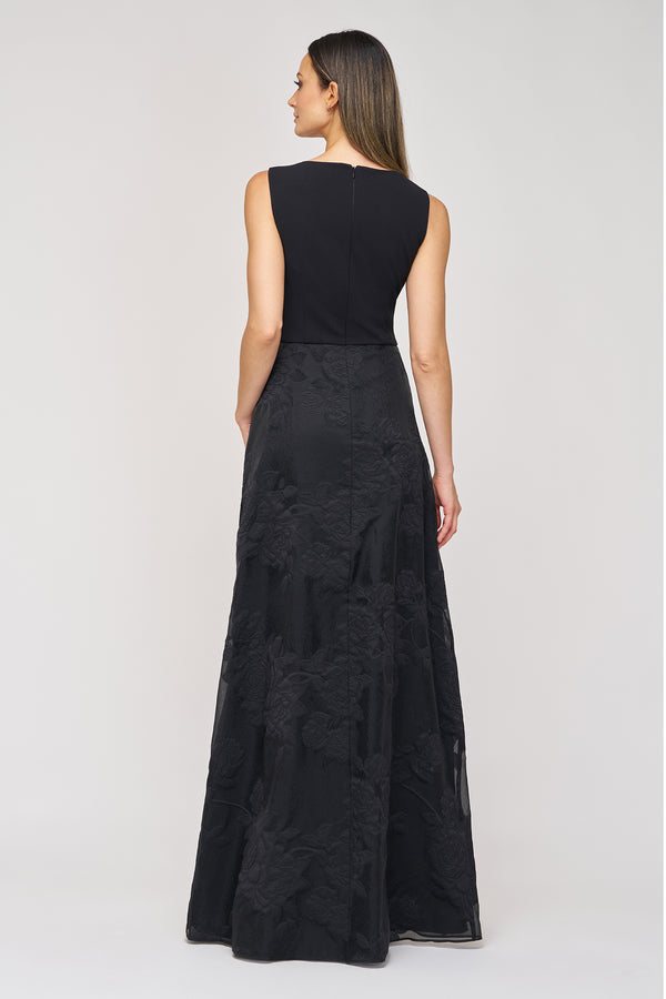 Js Collections Valery Gown Black