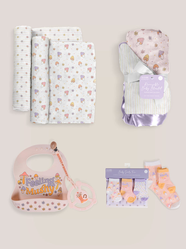 ju ju be Everyday Essentials Baby Bundle - Mushy Love