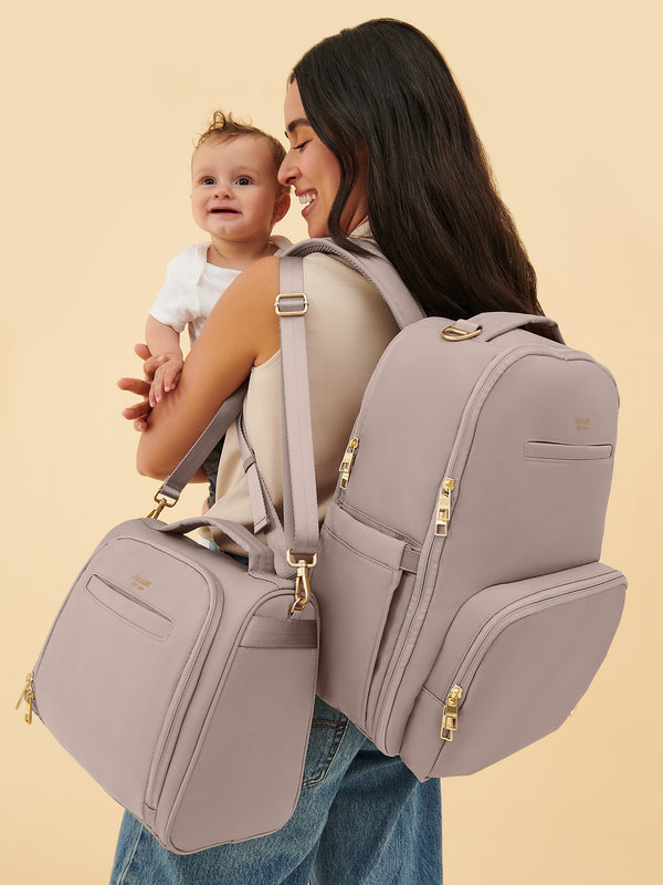 ju Ju Be Classic Diaper Backpack - Taupe