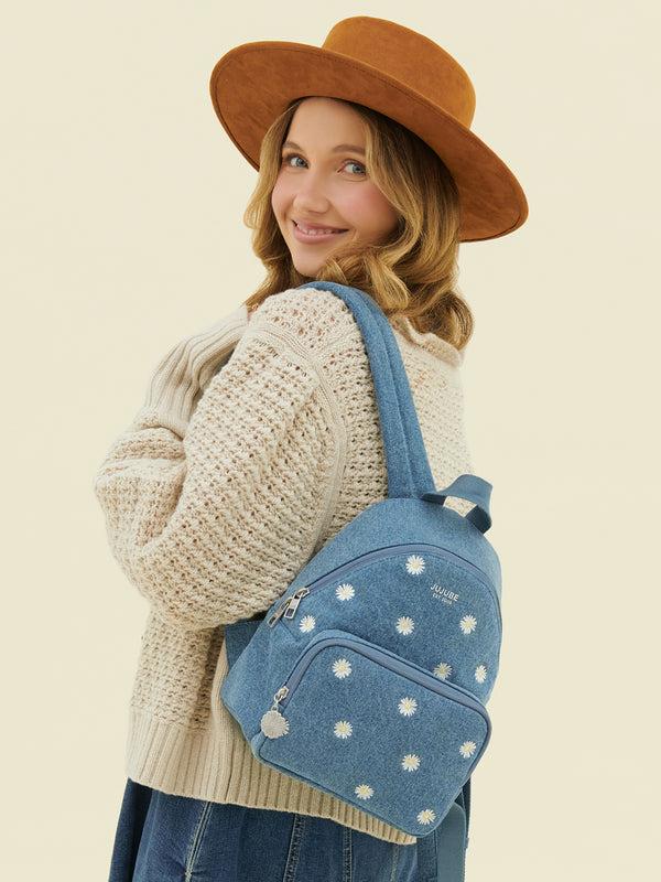 Ju Ju Be Everyday Mini Backpack - Denim & Daisies