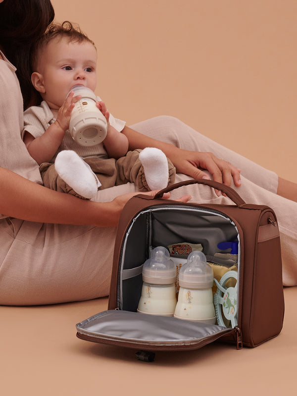 Ju Ju Be Insulated Bottle Bag - Espresso