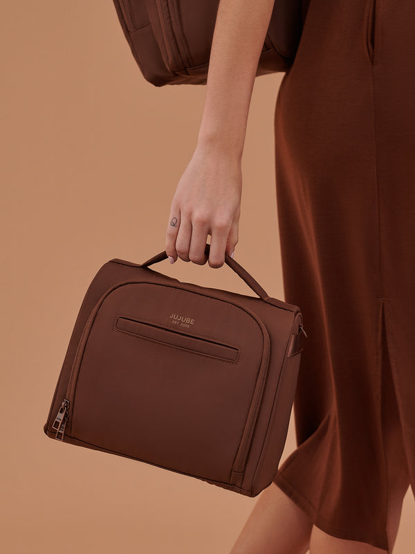 Ju Ju Be Insulated Bottle Bag - Espresso