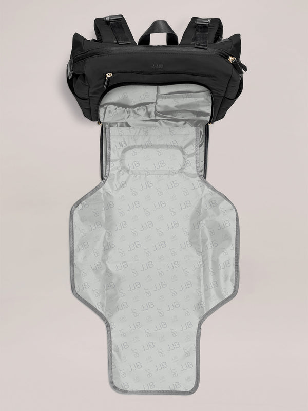 Ju Ju Be Modern Backpack Diaper Bag - Black