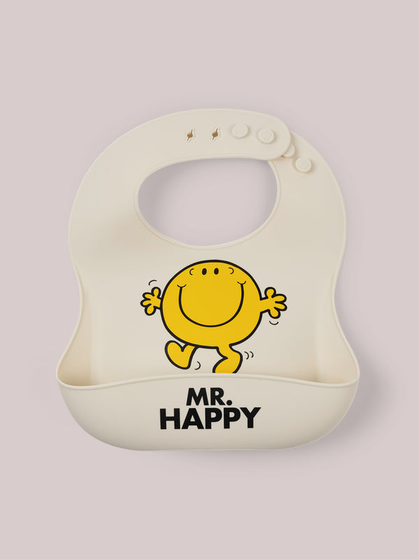 Ju Ju Be Silicone Bib - Mr. Happy™