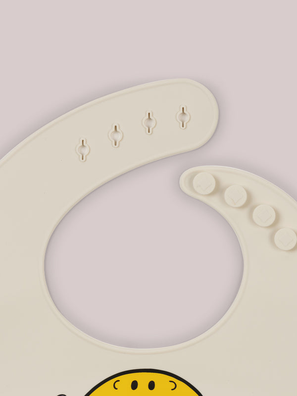 Ju Ju Be Silicone Bib - Mr. Happy™