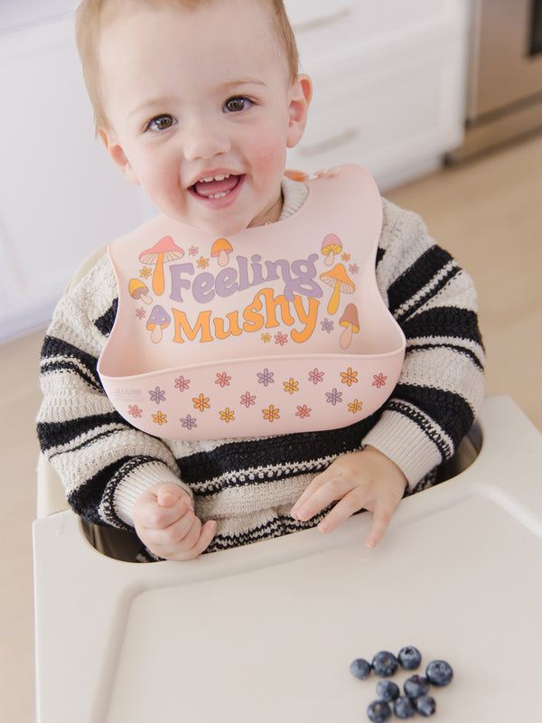Ju Ju Be Silicone Bib - Mushy Love
