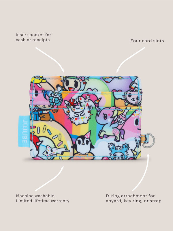Ju Ju Be Tokidoki Be Charged Card Case - 20th Anniversary Celebration