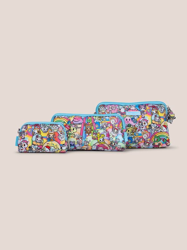 ju ju be tokidoki Be Set 3-Piece Pouch Set - 20th Anniversary Celebration