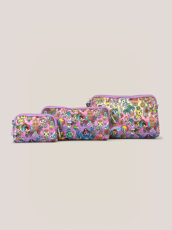 Ju Ju Be Tokidoki Be Set 3-piece Pouch Set - Toki Tiki