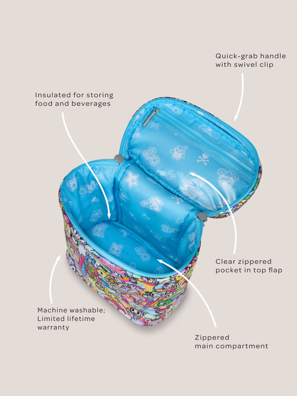 Ju Ju Be Tokidoki Fuel Cell Insulated Bottle Bag - 20th Anniversary Celebration