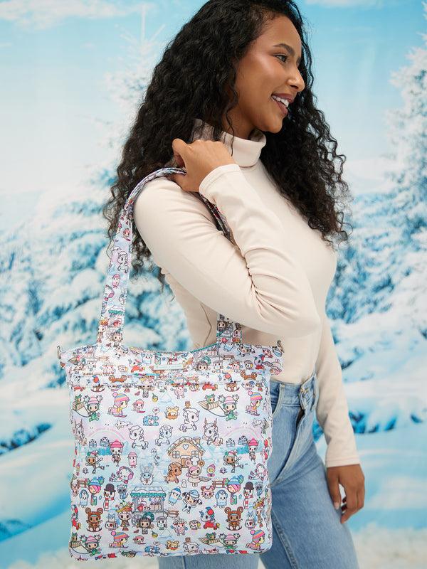 Ju Ju Be Tokidoki Snow Day Be Light Diaper Bag Tote — Ice Blue