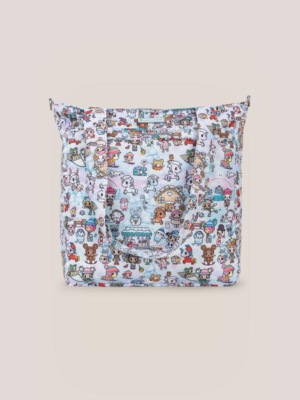 ju ju be tokidoki Snow Day Be Light Diaper Bag Tote — Ice Blue